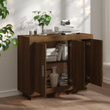 Sideboard Brown Oak 92x35x75 cm Engineered wood