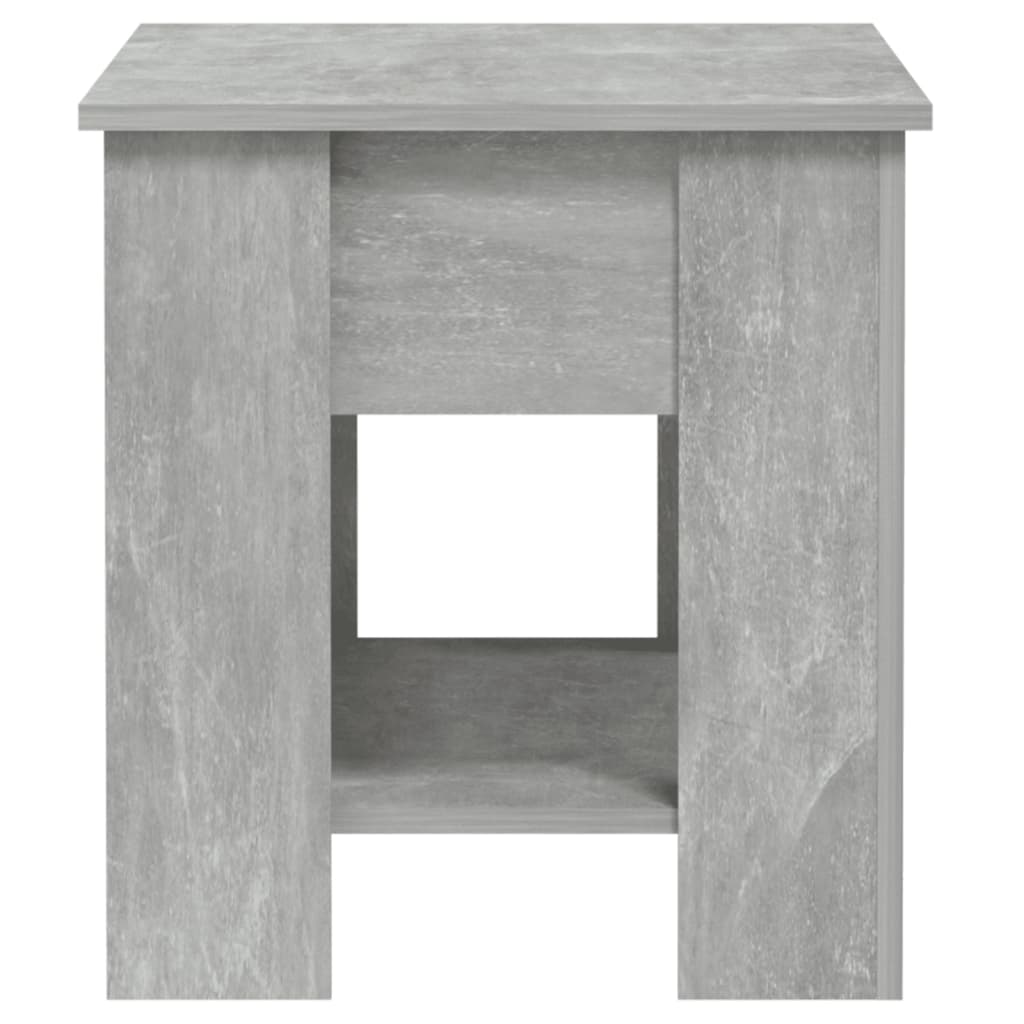 Table basse gris béton 101x49x52 cm bois d'ingénierie