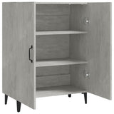 Sideboard Betongrau 70x34x90 cm Holzwerkstoff