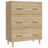 Sideboard Sonoma oak 70x34x90 cm Engineered wood