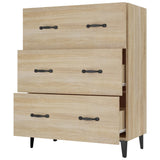 Buffet chêne sonoma 69,5x34x90 cm bois d'ingénierie