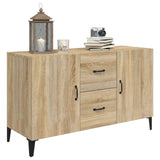 Buffet chêne sonoma 100x36x60 cm bois d'ingénierie