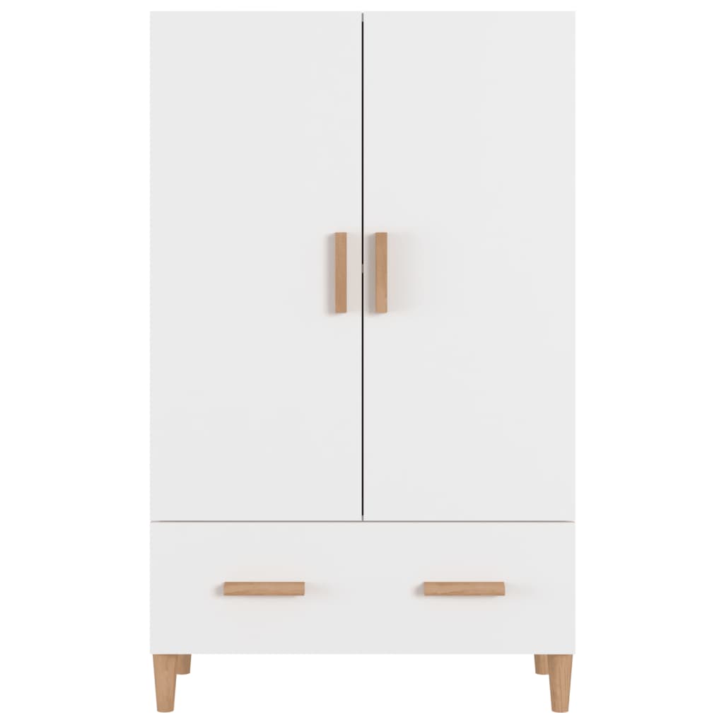 Buffet Blanc 70x31x115 cm Bois d'ingénierie