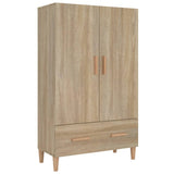 Buffet haut Chêne sonoma 70x31x115 cm Bois d'ingénierie