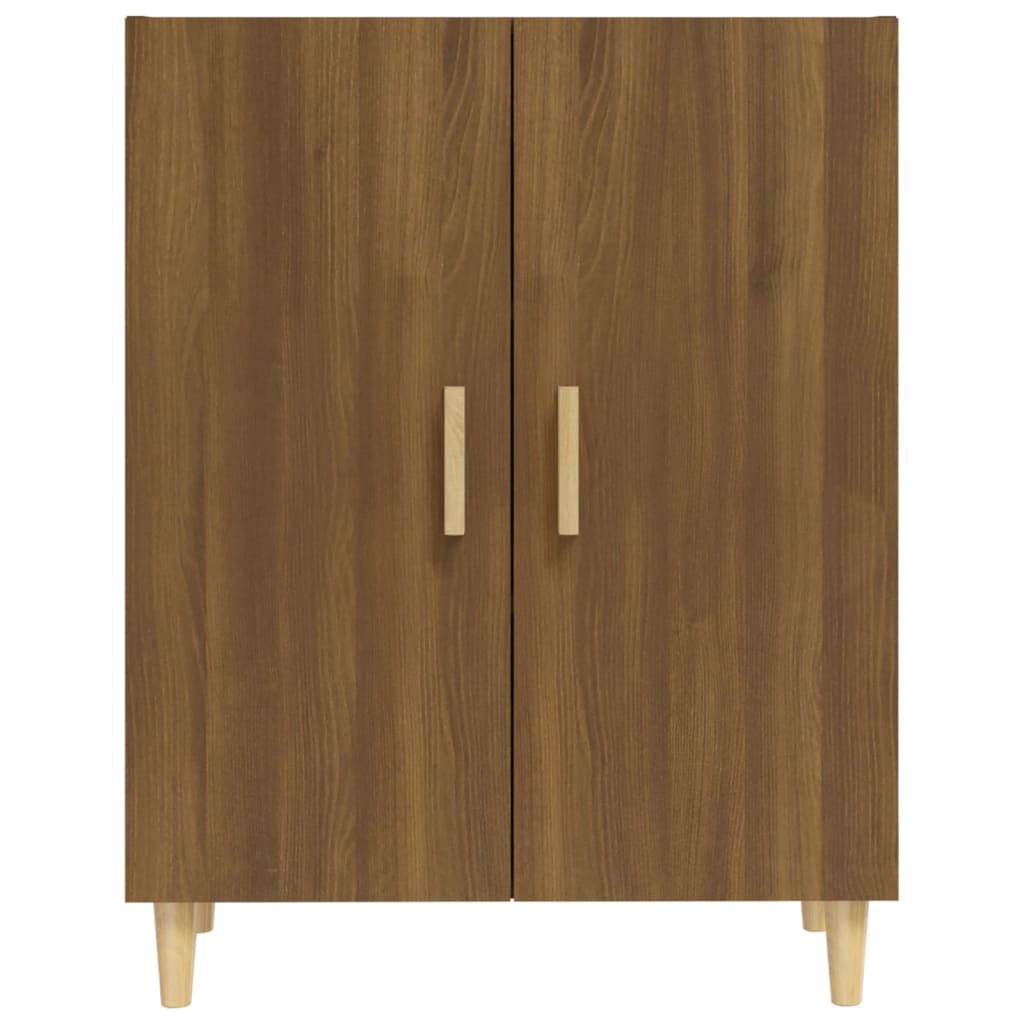 Sideboard Brauneiche 70x34x90 cm Holzwerkstoff