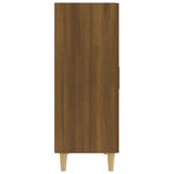 Sideboard Brauneiche 70x34x90 cm Holzwerkstoff