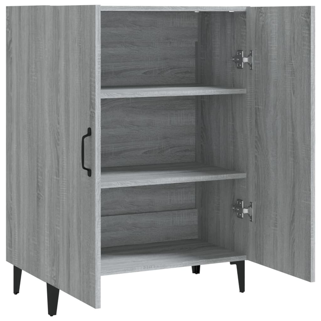 Buffet Sonoma gris 70x34x90 cm Bois d'ingénierie