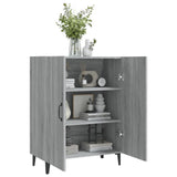 Sonoma gray sideboard 70x34x90 cm Engineered wood