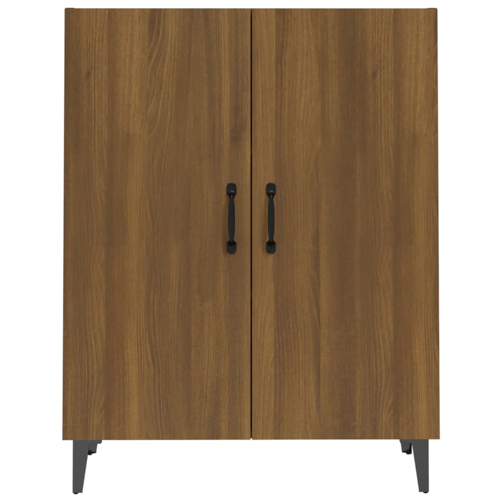 Sideboard Brown Oak 70x34x90 cm Engineered wood