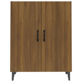 Sideboard Brown Oak 70x34x90 cm Engineered wood