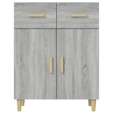 Buffet Sonoma gris 69,5x34x89 cm Bois d'ingénierie