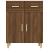 Buffet Chêne marron 69,5x34x89 cm Bois d'ingénierie