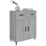 Buffet sonoma gris 69,5x34x90 cm bois d'ingénierie