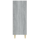 Buffet Sonoma gris 69,5x32,5x90 cm Bois d'ingénierie