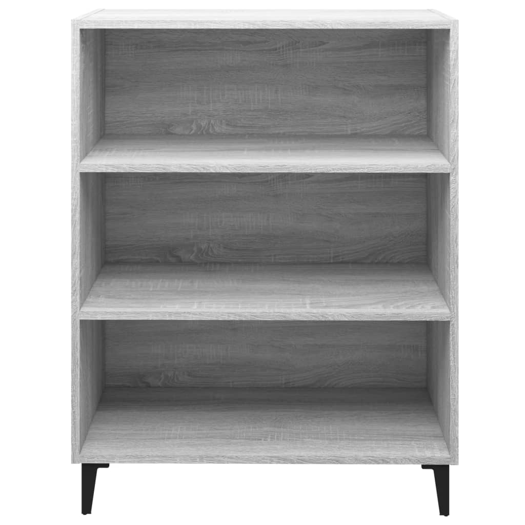 Buffet Sonoma gris 69,5x32,5x90 cm Bois d'ingénierie