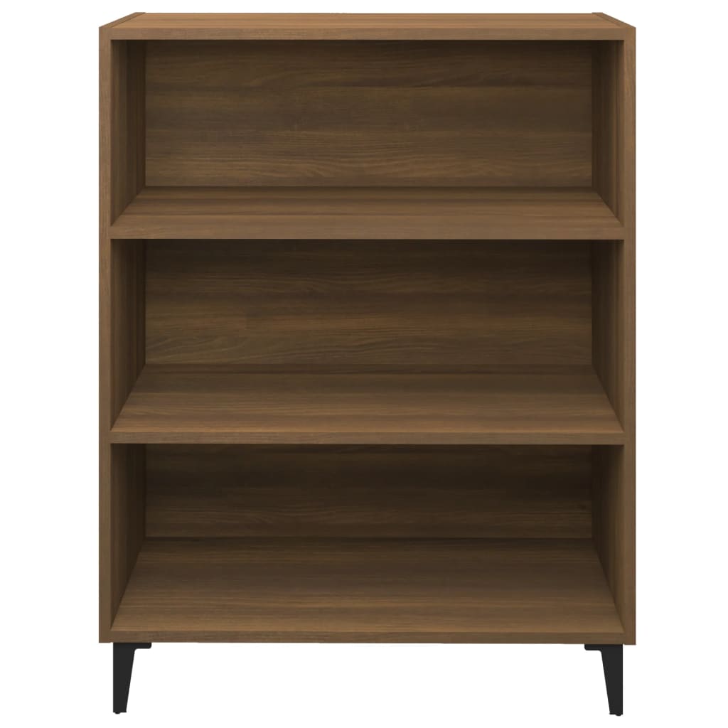 Buffet Chêne marron 69,5x32,5x90 cm Bois d'ingénierie