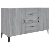 Buffet sonoma gris 100x36x60 cm bois d'ingénierie