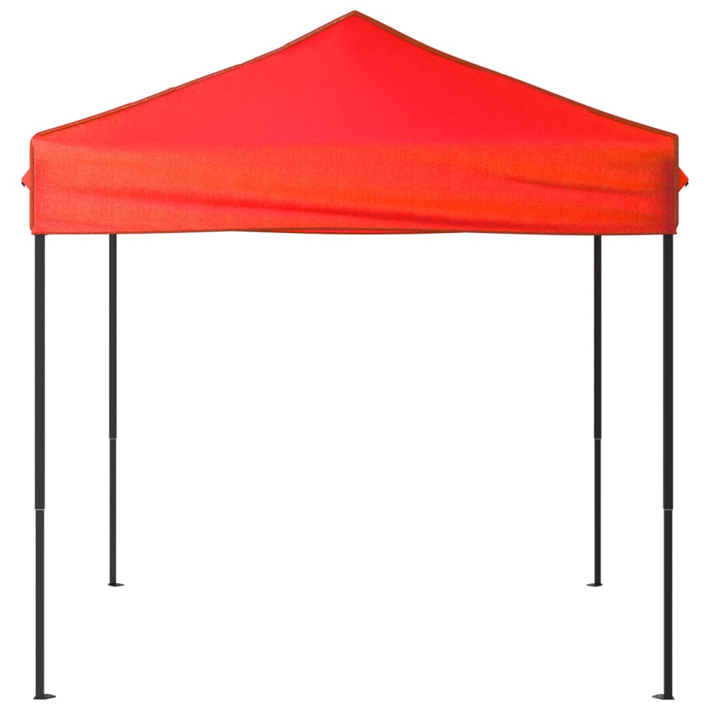 Tente de réception pliable Rouge 2x2 m