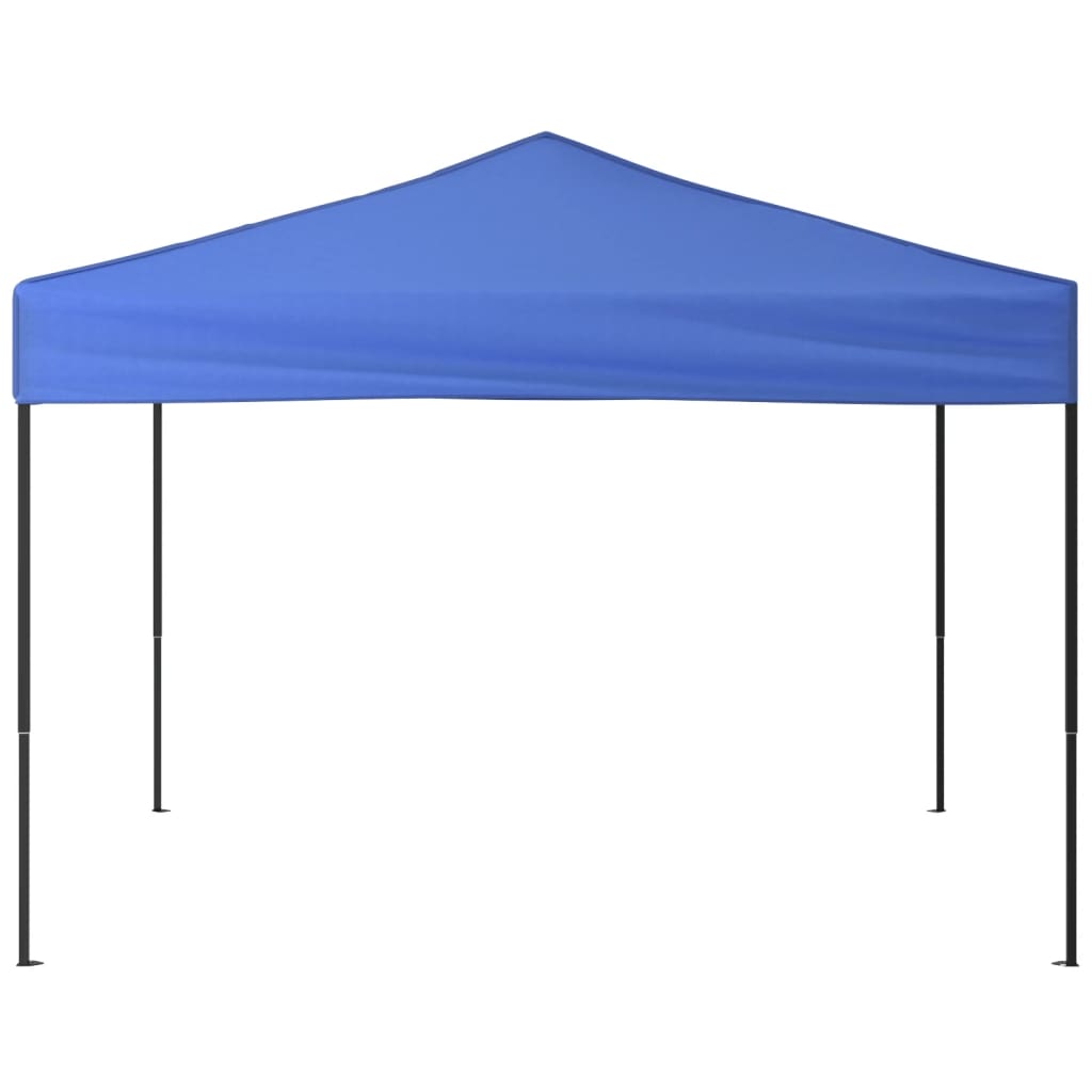 Tente de réception pliable Bleu 3x3 m