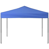 Tente de réception pliable Bleu 3x3 m