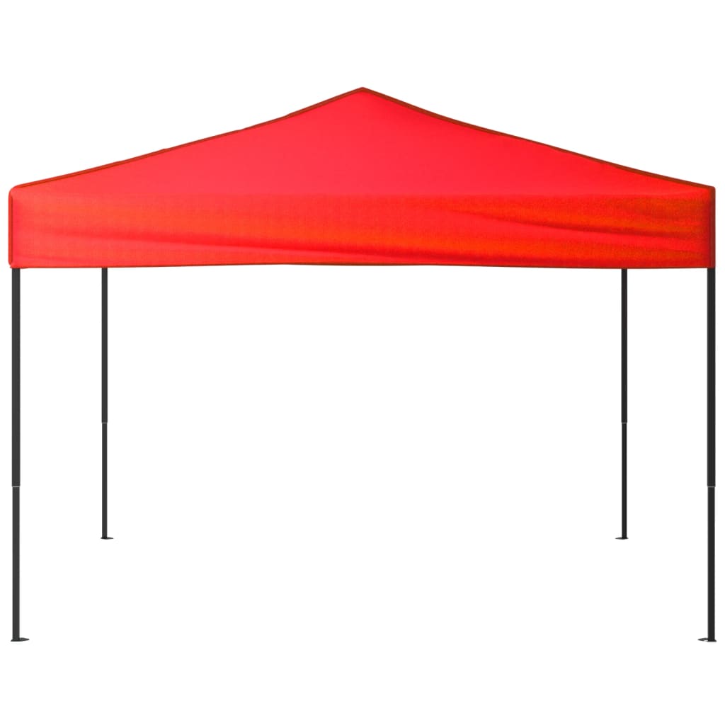 Tente de réception pliable Rouge 3x3 m