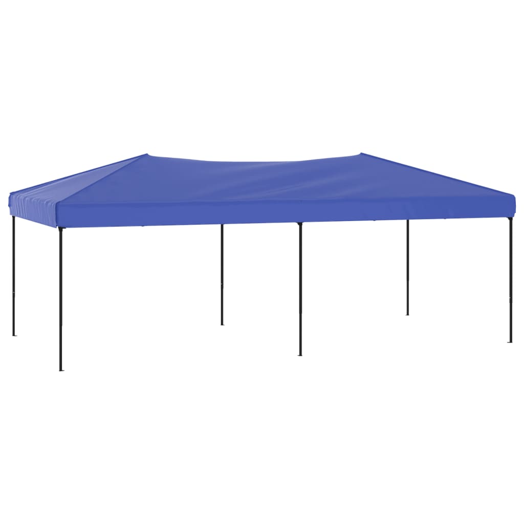 Tente de réception pliable Bleu 3x6 m