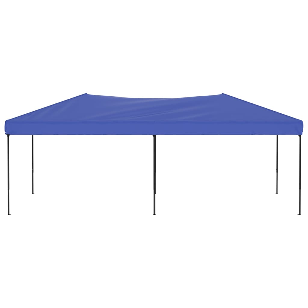 Tente de réception pliable Bleu 3x6 m