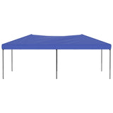 Tente de réception pliable Bleu 3x6 m