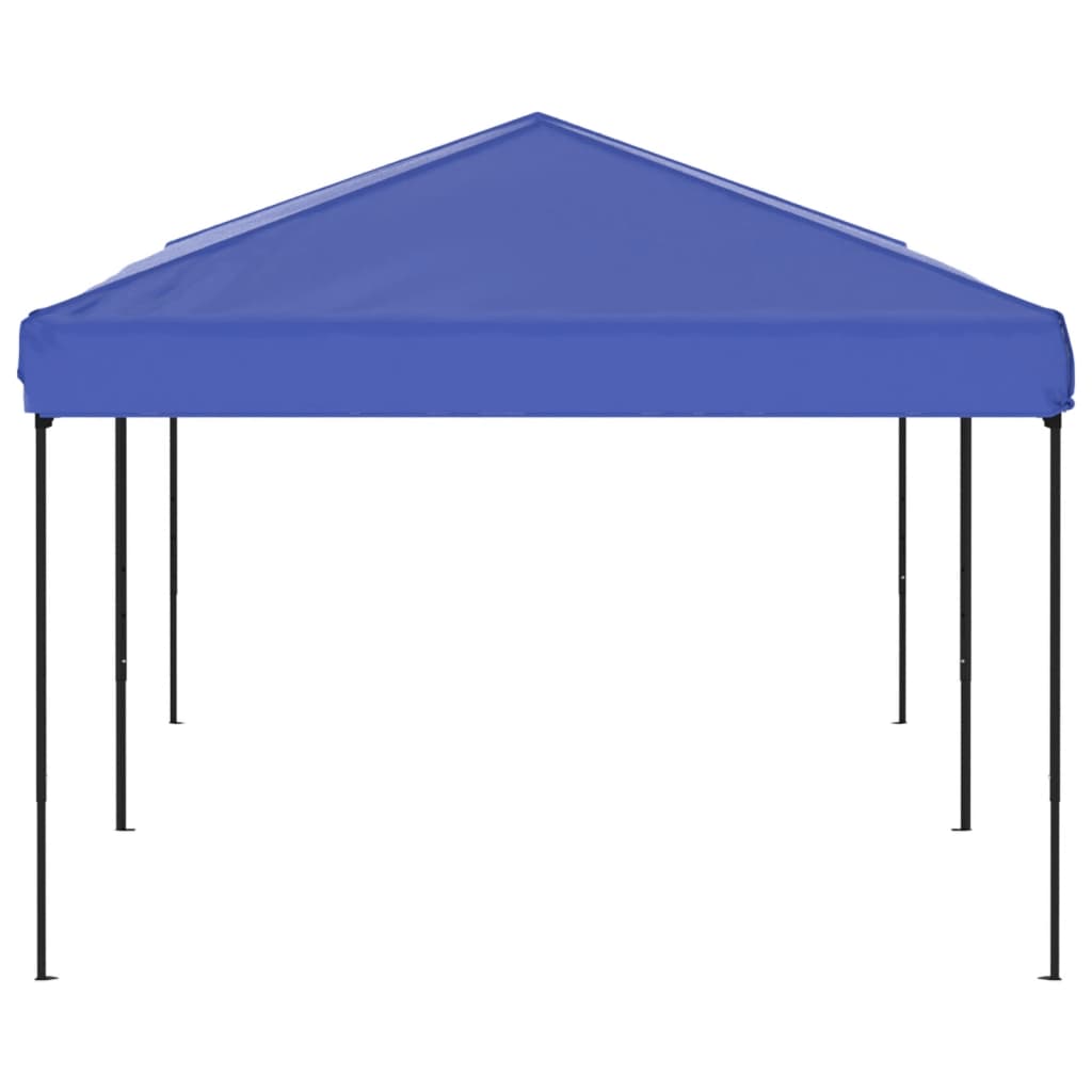 Tente de réception pliable Bleu 3x6 m