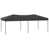 Tente de réception pliable Anthracite 3x6 m