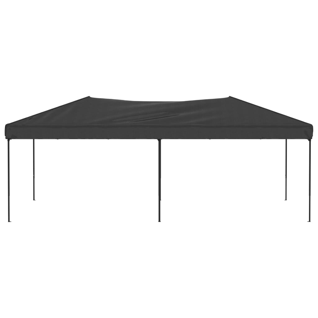 Tente de réception pliable Anthracite 3x6 m