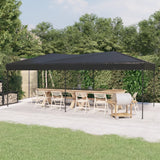 Tente de réception pliable Anthracite 3x6 m