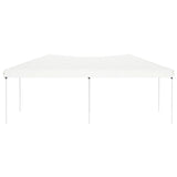 Tente de réception pliable Blanc 3x6 m