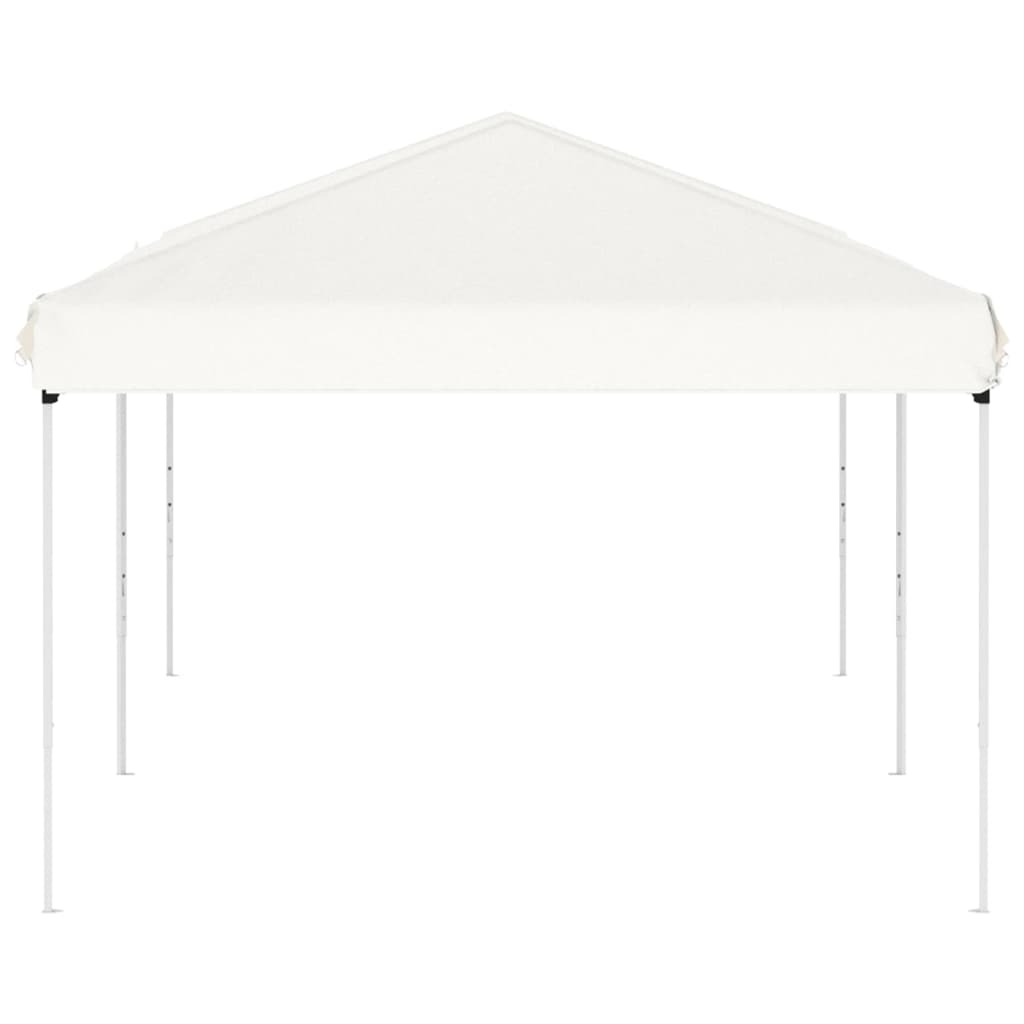 Tente de réception pliable Blanc 3x6 m