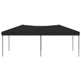 Tente de réception pliable Noir 3x6 m