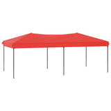 Tente de réception pliable Rouge 3x6 m