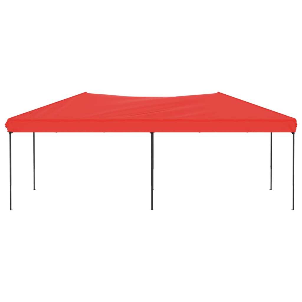 Tente de réception pliable Rouge 3x6 m