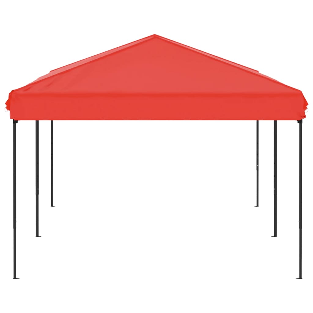 Tente de réception pliable Rouge 3x6 m