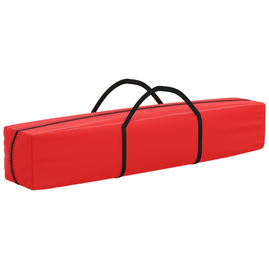 Tente de réception pliable Rouge 3x6 m