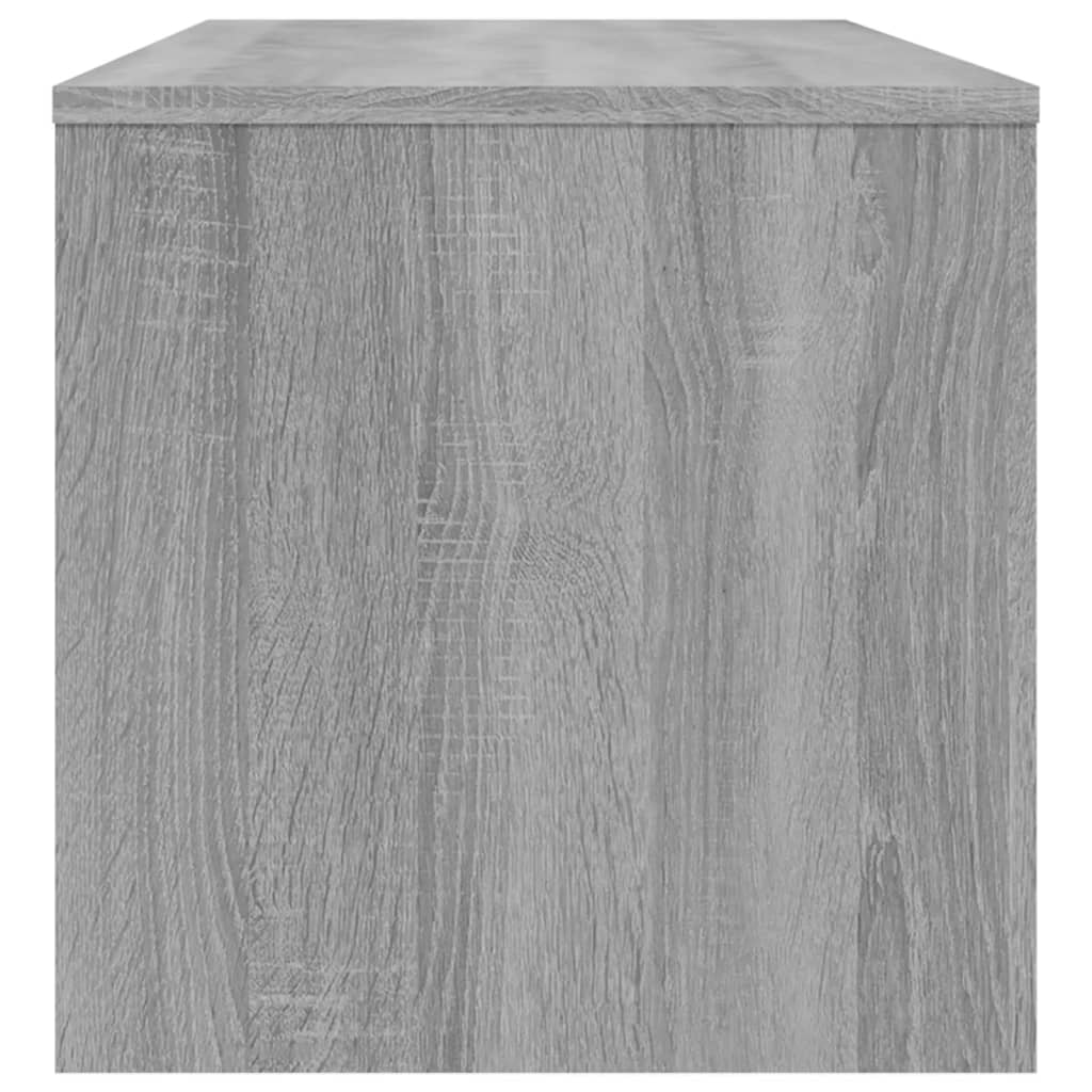 Meuble TV Sonoma gris 100x40x40 cm Bois d'ingénierie