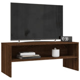 Meuble TV Chêne marron 100x40x40 cm Bois d'ingénierie