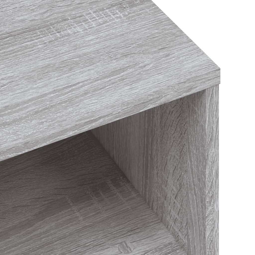 Sonoma gray TV cabinet 80x40x40 cm engineered wood