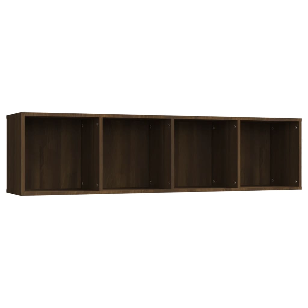 Bibliothèque/Meuble TV Chêne marron 143x30x36cm Bois ingénierie