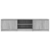 Sonoma TV cabinet gray 140x40x35.5 cm Engineered wood