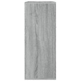 Sonoma gray sideboard 60x30x75 cm Engineered wood