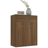 Sideboard Brown Oak 60x30x75 cm Engineered wood