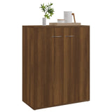 Sideboard Brown Oak 60x30x75 cm Engineered wood