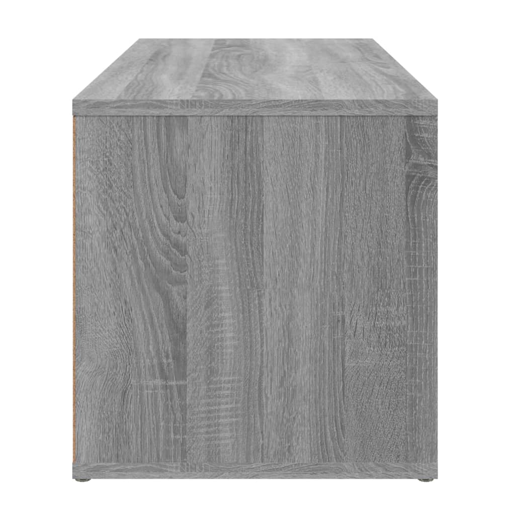 Meuble TV Sonoma gris 80x34x36 cm Bois d'ingénierie