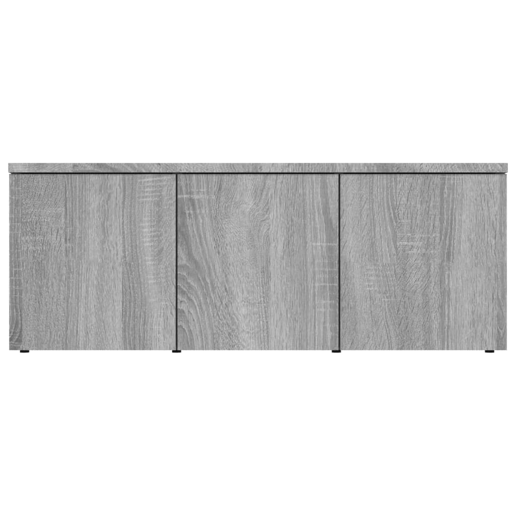 Meuble TV Sonoma gris 80x34x30 cm Bois d'ingénierie