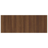 Meuble TV chêne marron 80x30x30 cm bois d'ingénierie